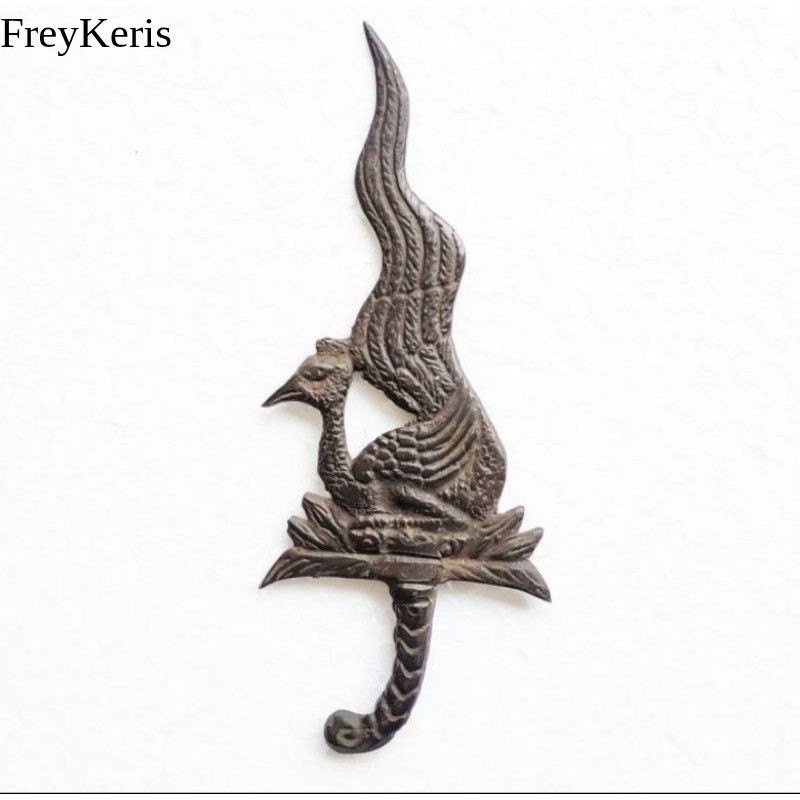 Keris Jatayu Paksi Burung Merak Ukuran Mini (miniatur) FR9