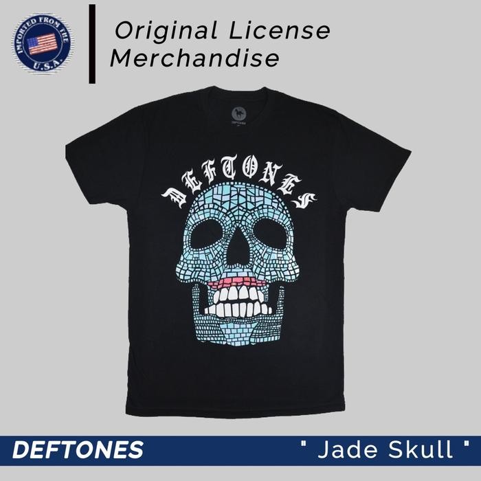(COD) Deftones Kaos T Shirt Band Music Original Import Official DEFTONES ORI - S