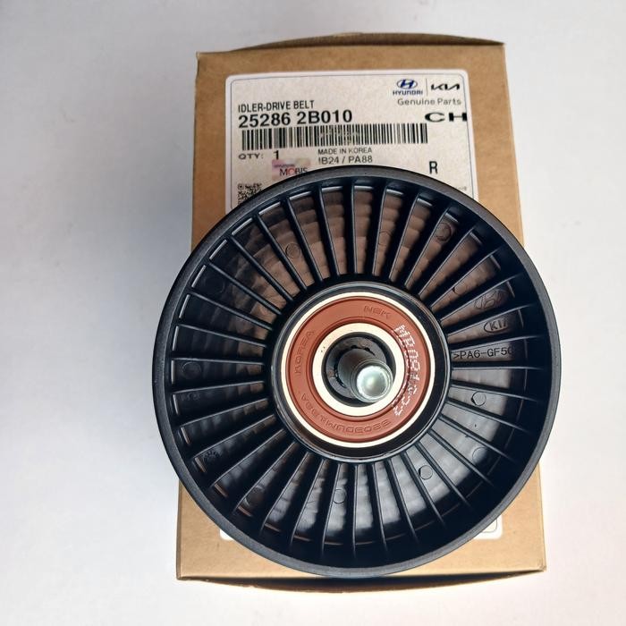 tensioner fanbelt hyundai i20 grand avega kia all new rio th2011 asli SPAREPART BARU