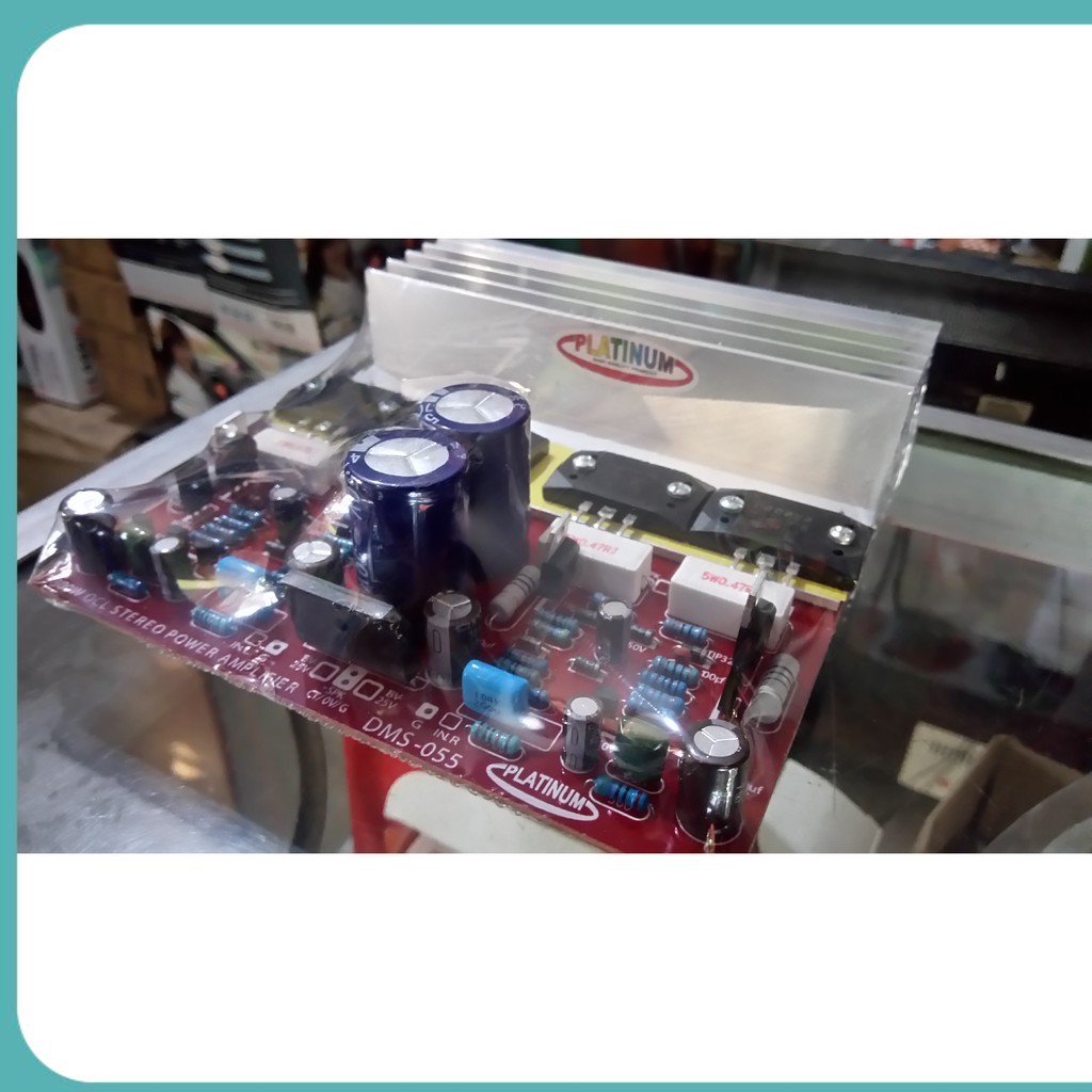 POWER KIT Amplifier Audio Profesional 300W OCL STEREO SANKEN DMS 055 Cod