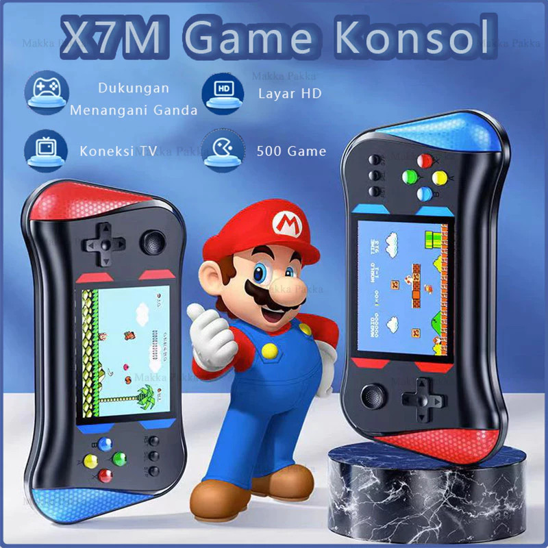 Netcom Store 500 Game in 1 - GameBoy Portable Dual Konsol Stick Konsol Game Genggam / X7M Konsol Gam
