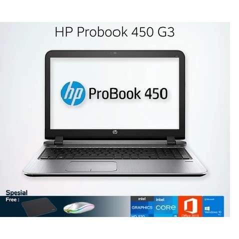 Laptop HP Probook 450 G3 / 15.6" Intel Core i5/8GB/256GB Windows 10 Pro