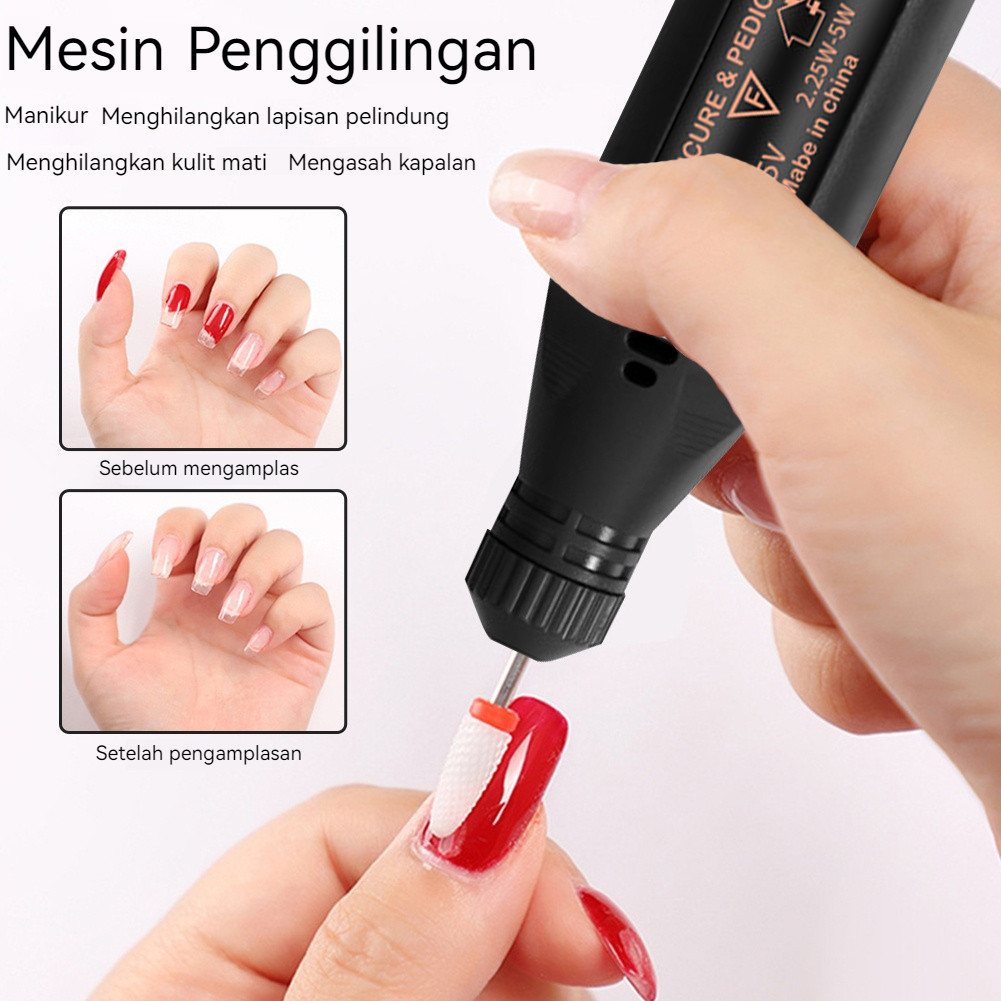 Bor Mini USB Seni Kuku / Alat Porting Elektrik / Kikir Gigi / Mesin Ukir Multifungsi
