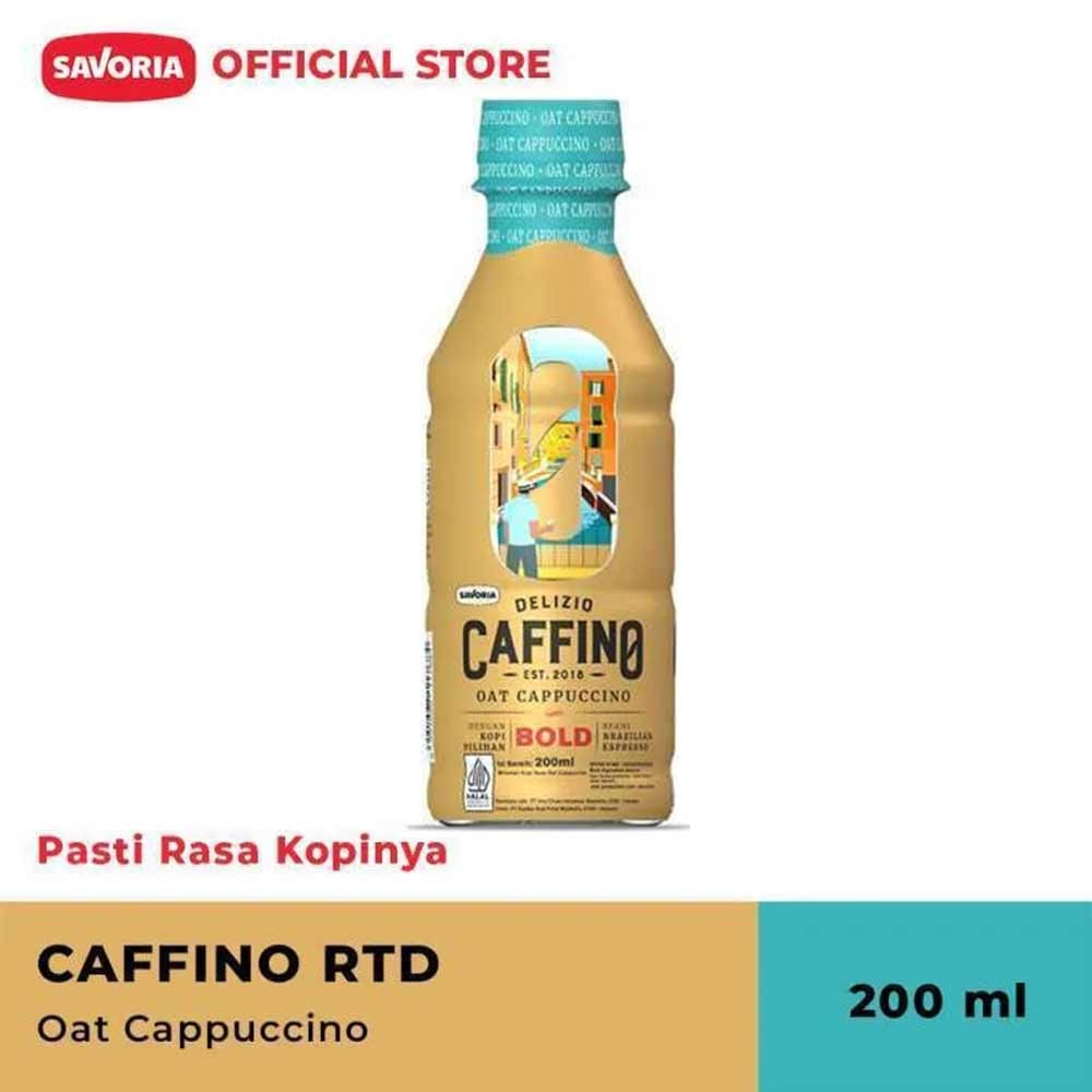 CAFFINO COFFEE READY TO DRINK OAT CAPPUCCINO 200mL