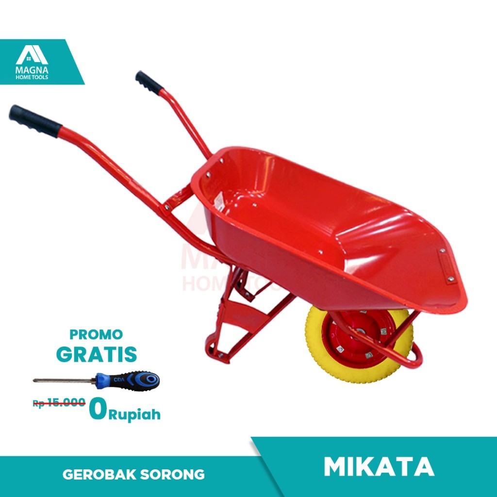GEROBAK PASIR SORONG BANGUNAN MURAH MERK MIKATA ARKO/ARCO [BAN MATI]