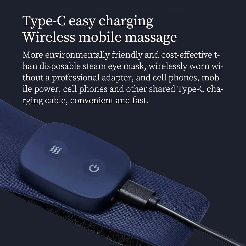 ANNDYSTR LF LERAVAN Sleep Massage Eye Mask Alat  Kompres Mata Elektrik - LFE003