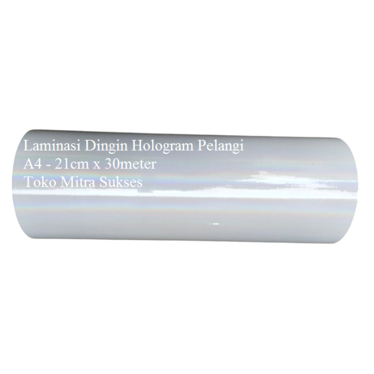 Roll Laminasi Dingin Hologram A4 dan A3 Roll