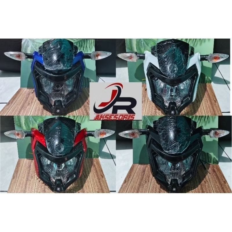 KEDOK LAMPU DEPAN KOMPLIT YAMAHA VIXION ADVANCE TAHUN 2015 2016 NVA