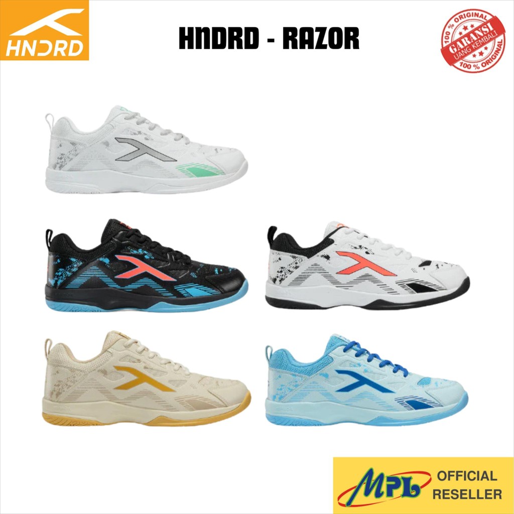 SEPATU BADMINTON HUNDRED RAZOR JUNIOR