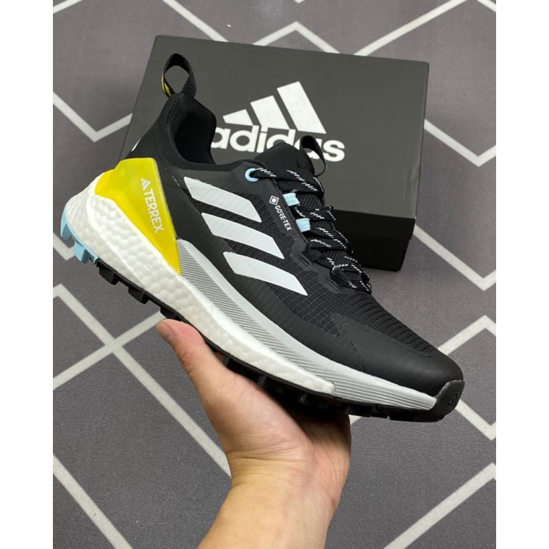 Adidas Terrex Free Hiker 2.0 Low Gore-Tex "Black Core Silver"