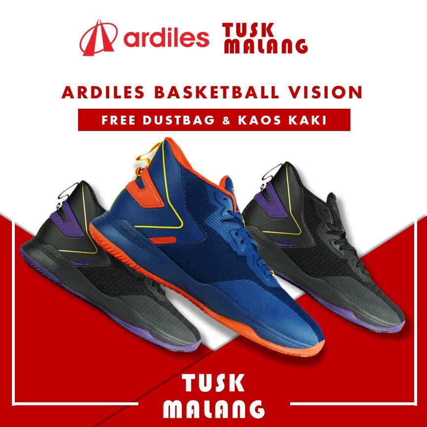 Sepatu Basket Ardiles Vision Original Sepatu Ardiles Basketball Original Sepatu Olahraga Basket Orig