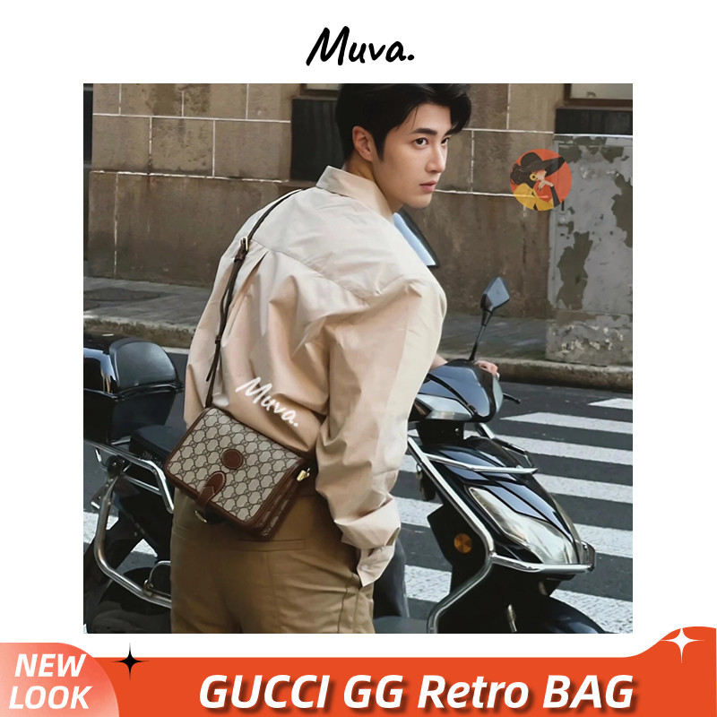 Tas wanita Gucci GG Retro MINI Shoulder Bag