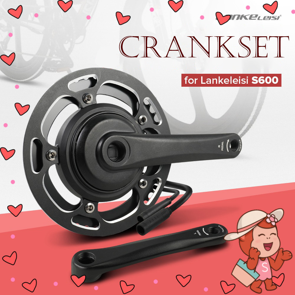 Lankeleisi Spare Part Crankset Sepeda for Lankeleisi S600