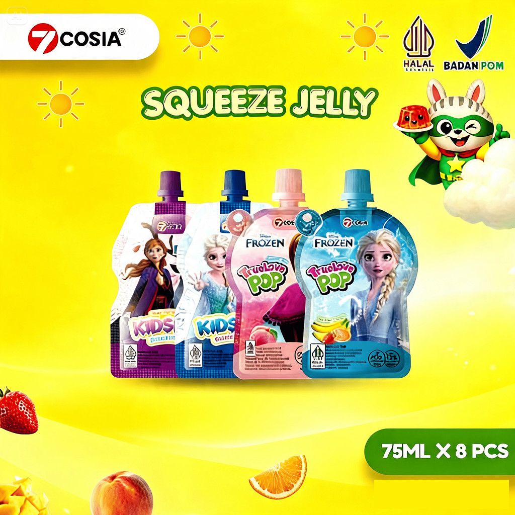 Squeeze Jelly Yogurt 7COSIA Disney Frozen