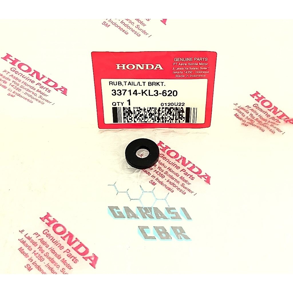 33714KL3620 - Rubber Taillight Bracket - Karet Ring Klakson CBR 150R CBR 250RR