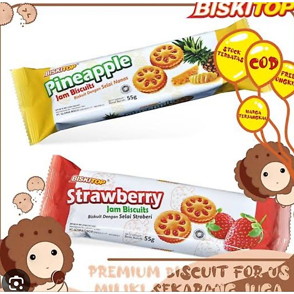 BISKITOP Jam Biskuit