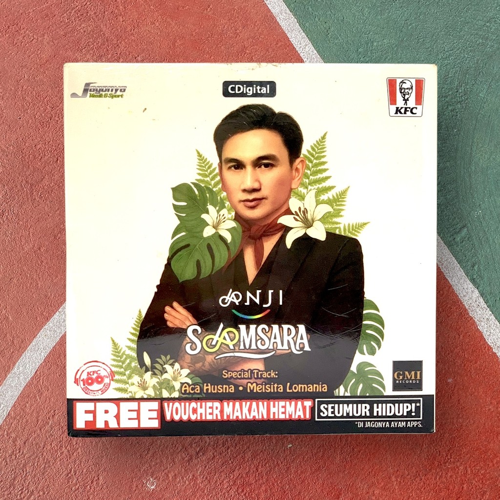 Anji - Samsara CD Promo KFC Segel