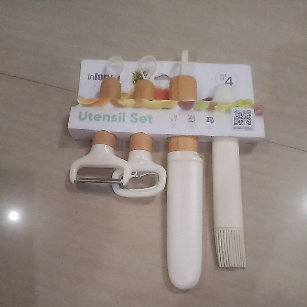 utensil set informa 4set/set alat dapur