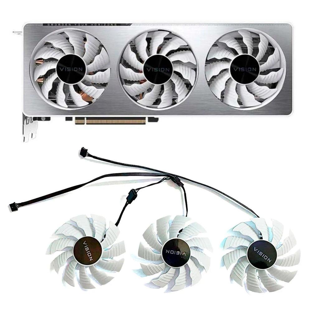 New 82MM 4PIN PLA09215S12H RTX3070 GPU Fan for Gigabyte Geforce Rtx3070 Lhr 8GB Vision Graphics Card