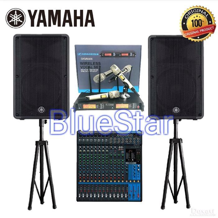 Paket Sound System Yamaha DBR 15 - MG16XU ORIGINAL