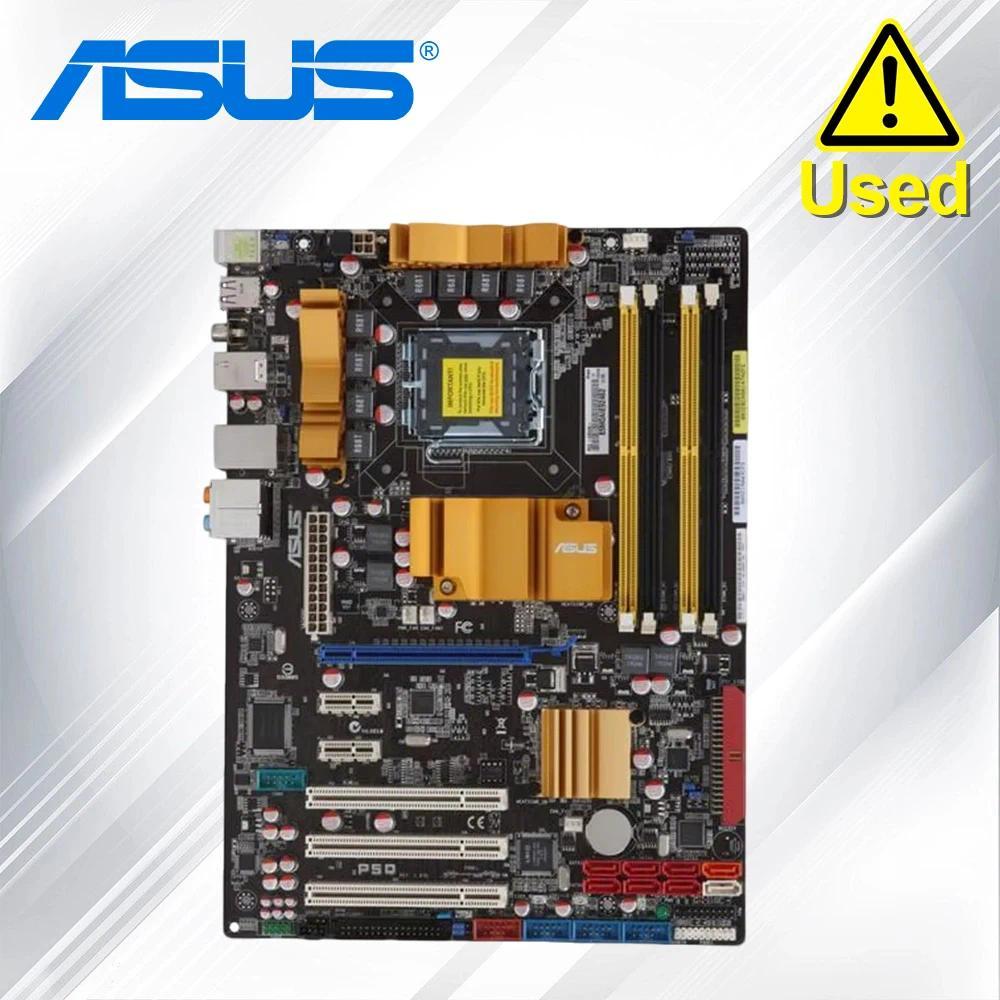 ASUS P5Q LGA 775 DDR2 RAM 16GB USB2.0 SATA2 P45 NON-integrated Desktop motherboard