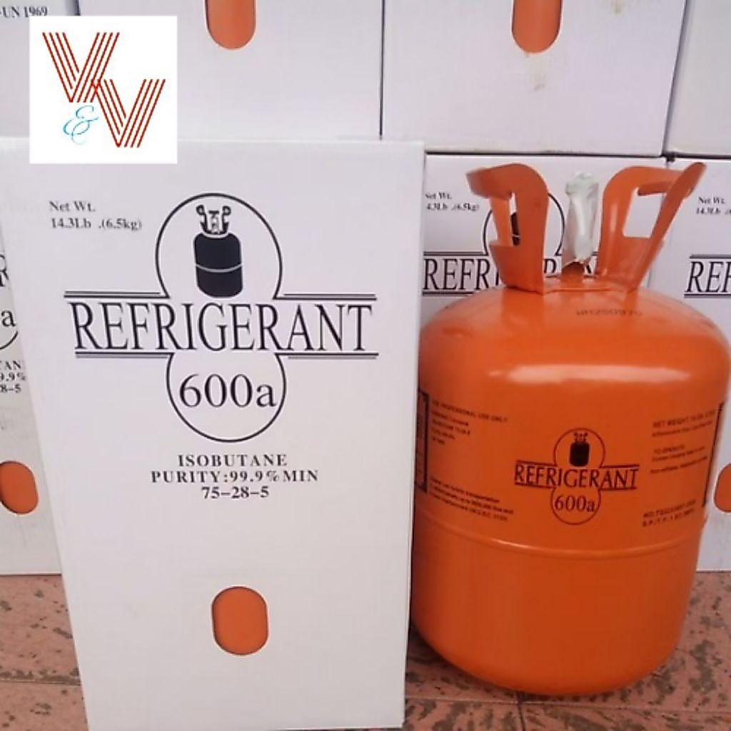 refrigerant R600a/R 600/R600 isi 6,5 kg segel pabrik