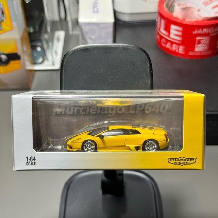 Phantom Knight 1:64 Lamborghini Murcielago Coupe Yellow Kuning New Sealed