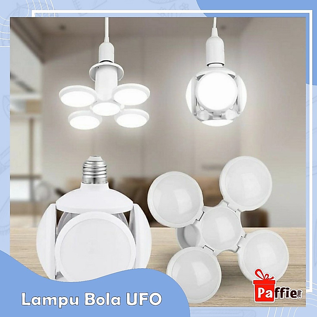 Lampu Bola UFO Foot Ball Lamp Led Serbaguna Elektronik Rumah Listrik Football Lamp