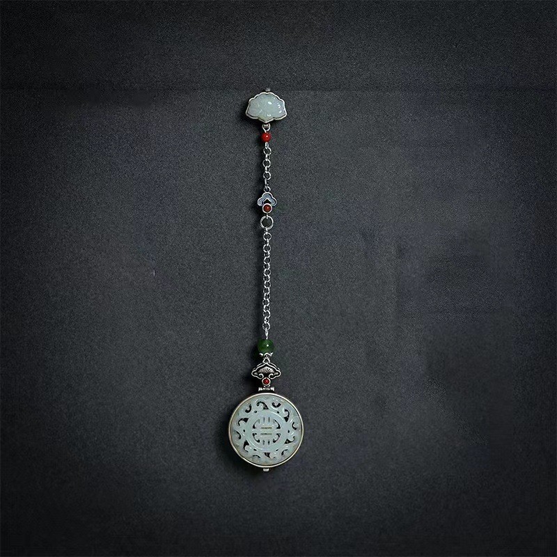 Vintage Ruyi Pendant Brooch for Women
