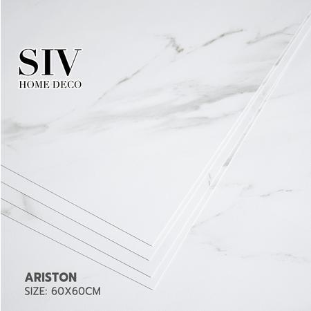 SIV 1 Dus Vinyl Lantai Marbel (45x45 cm, 60X60cm ) Stiker Lantai Marmer Stiker Lantai Keramik Semen 