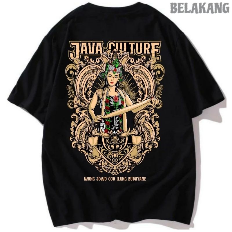 Kaos Baju Culture Java 2 | Kaos Budaya Jawa | Culture Java Series