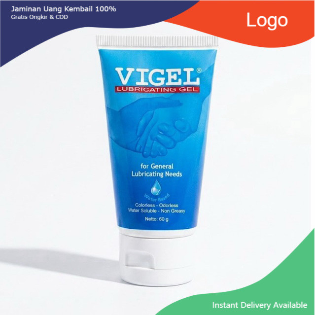 * BISA COD* Pelumas Water Based VIGEL 30g/60g - Lubricant Jelly Lembut Bebas Alkohol *DA PRIVASI AMA
