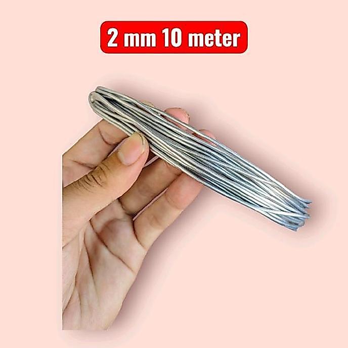 Xgarder- Paket Kawat Alumunium 30 Meter Kawat Bonsai Kawat Kerajinan Kawat Jemuran Kawat Rambatan An
