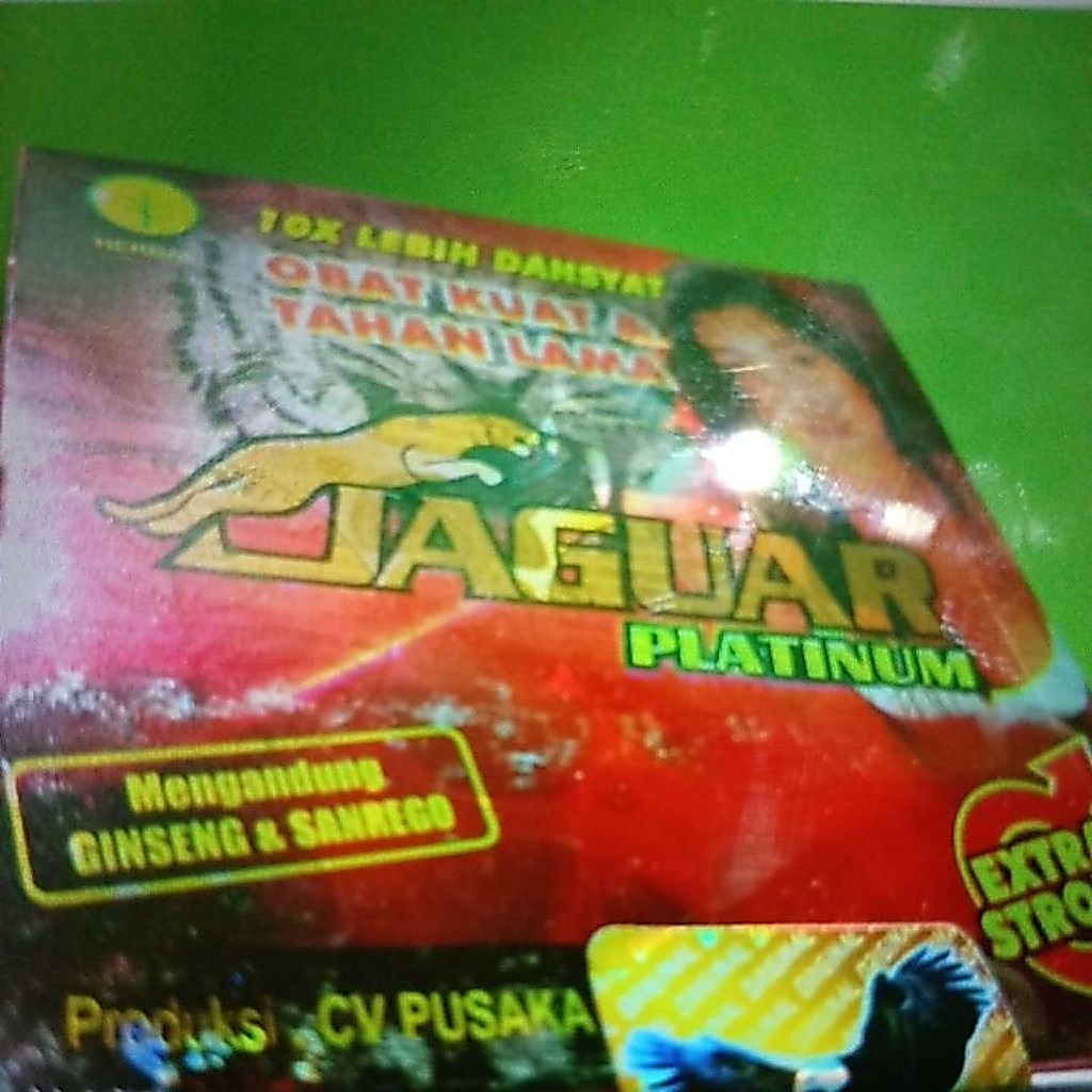 1 BOX KAPSUL JAGUAR PLATINUM