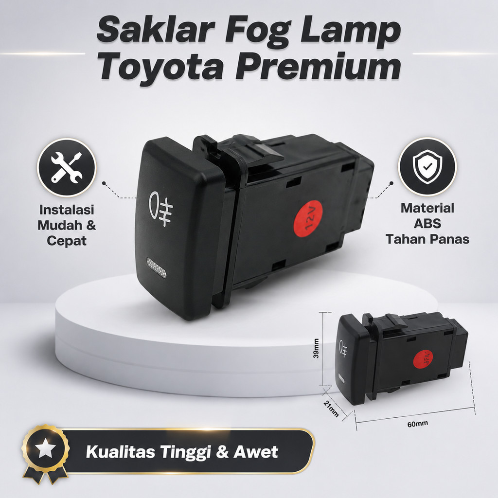 saklar foglamp swiitch lampu kabut Saklar Lampu Kabut Mobil Toyota
