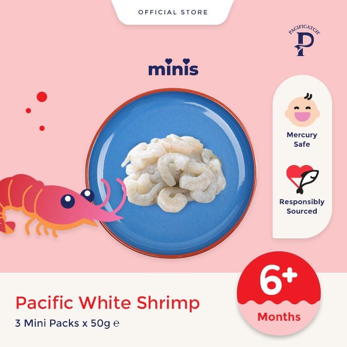 

Pacificatch minis Pacific White Shrimp | mpasi bayi (Udang Kupas)