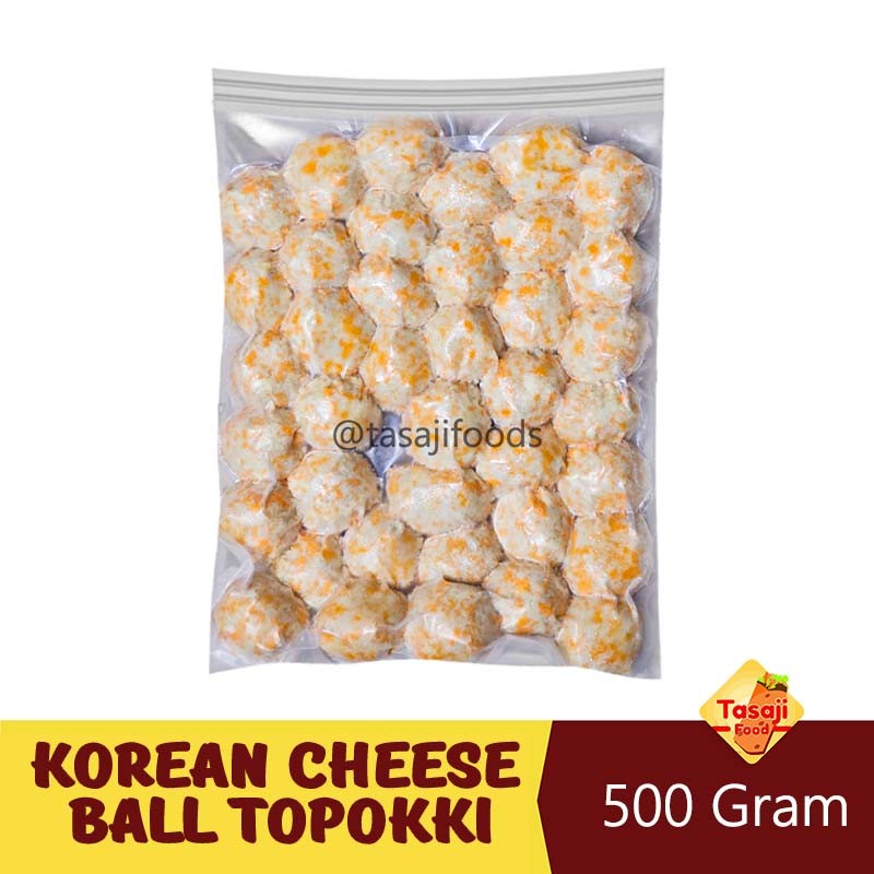 

Korean Cheese Ball Topokki Keju Isi 35 Pcs 500 Gram Asfar