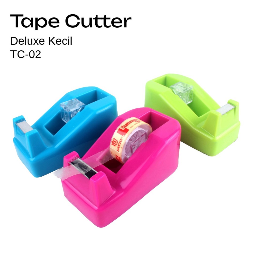 

Tape Cutter Eselon Mini TC-02 / Pemotong Isolasi Kecil