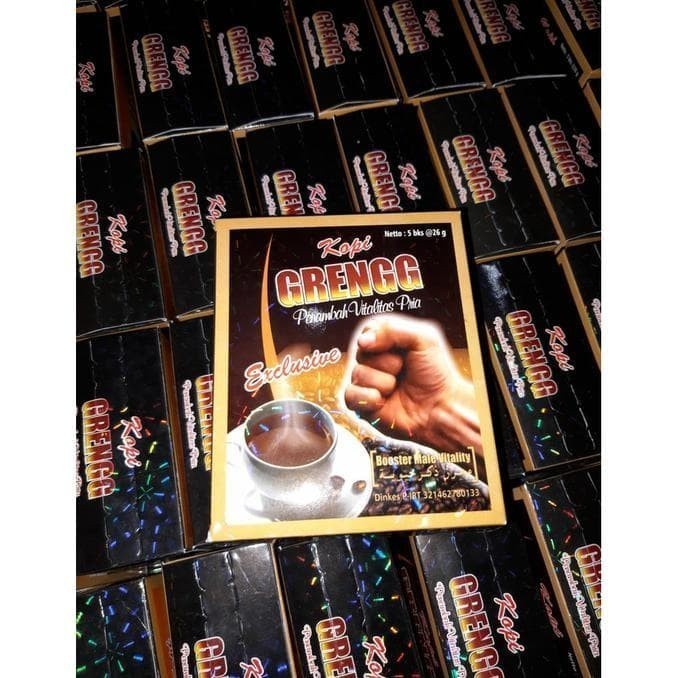 

KOPI GRENGG ISI 5 kopi greng joss Pria dewasa EXP - Herbal Sampurna