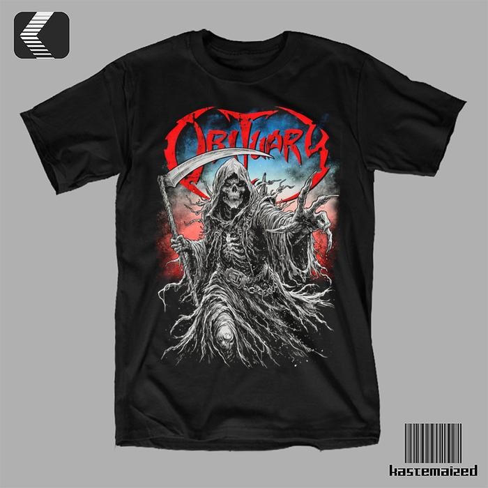 (COD) Kaos Band Obituary - Reaper Tour 2022 T-Shirt