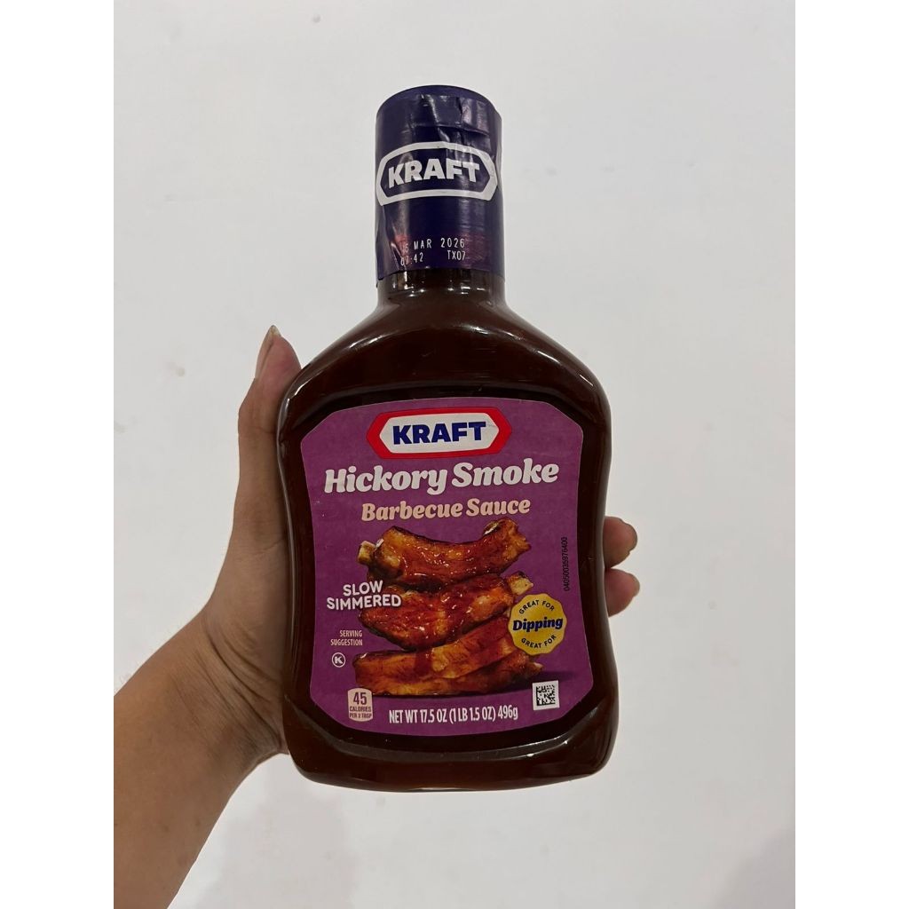 

Kraft Hickory Smoke Sauce / BBQ Sauce Kraft / Hickory Smoke Sauce Kraft - 496 Gram
