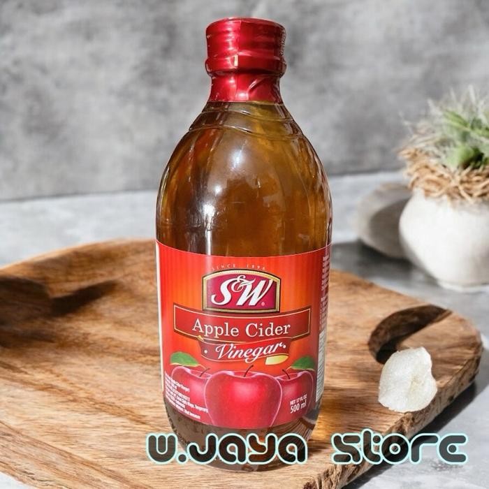

HOT PRODUK SW Apple Cider Vinegar | Cuka Apel 500ml Botol