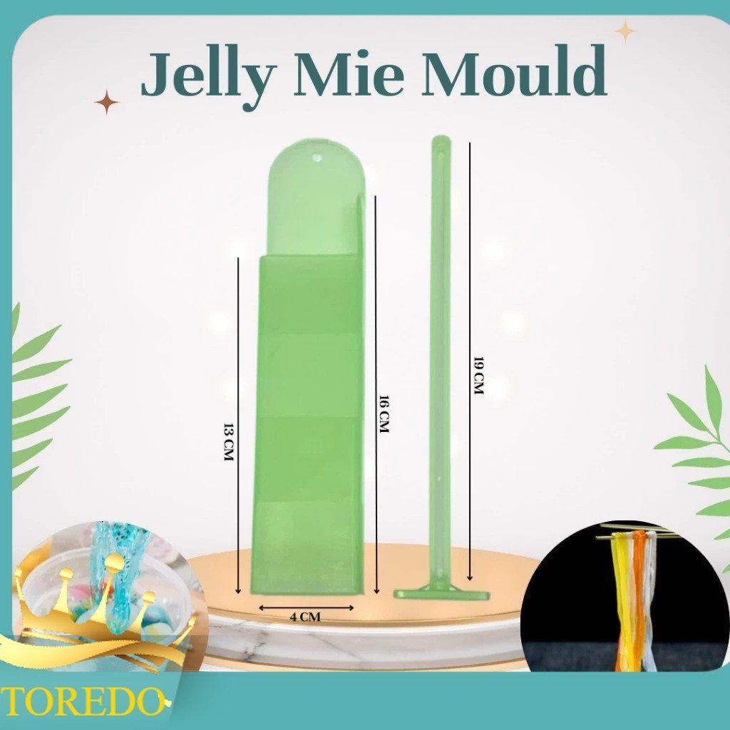 TOREDO Cetakan Jelly Mie Cetakan Agar Agar Jelly Cetakan Mie Plastik Jelly Noodle Jelly Maker Jelly 