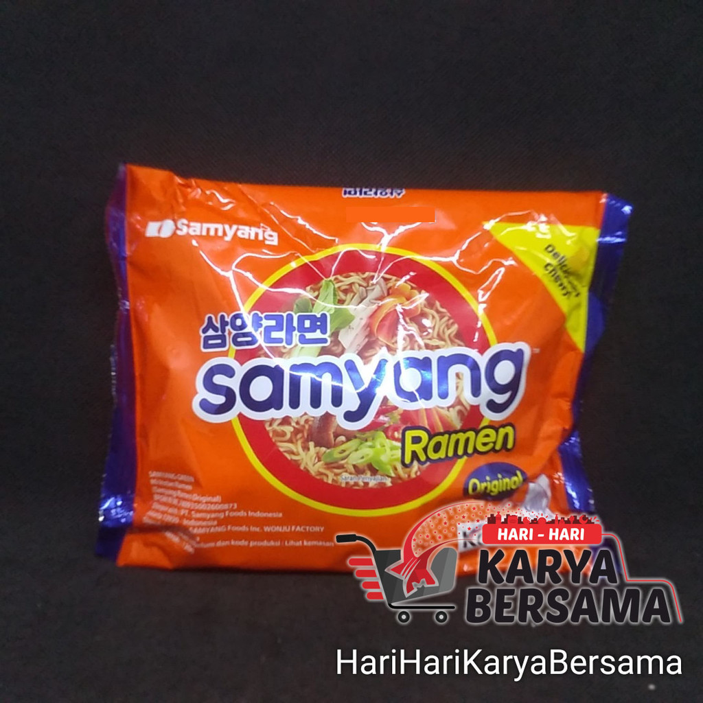 

MAKANAN MI INSTAN SAMYANG BULDAK RAMEN RASA ORIGINAL 120GR