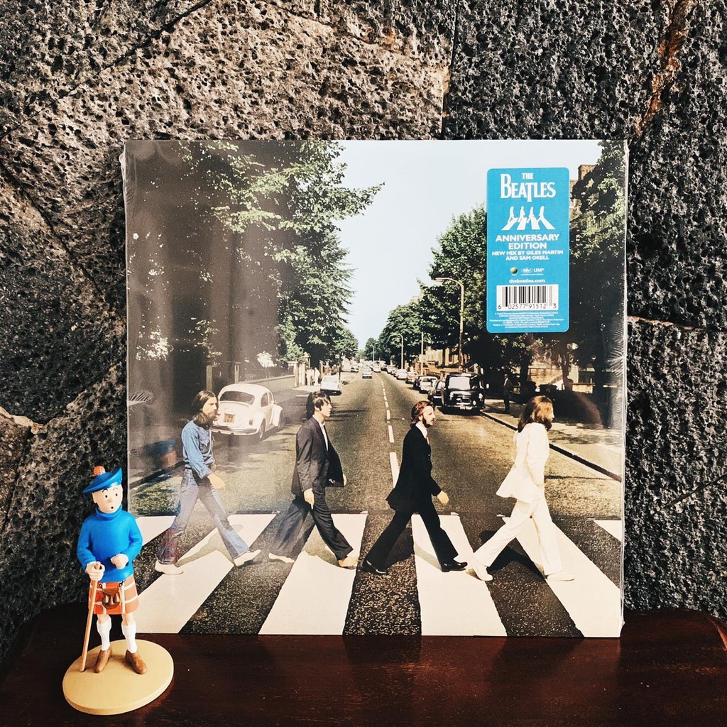piringan hitam / vinyl / LP Beatles - abbey road