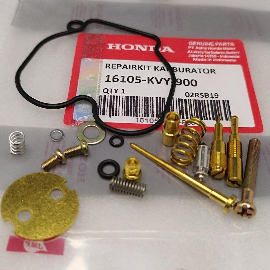 PILOT MAIN JET REPARKIT REPAIRKIT HONDA BEAT 110 SPACY SCOOPY KARBU KODE ( KVY )