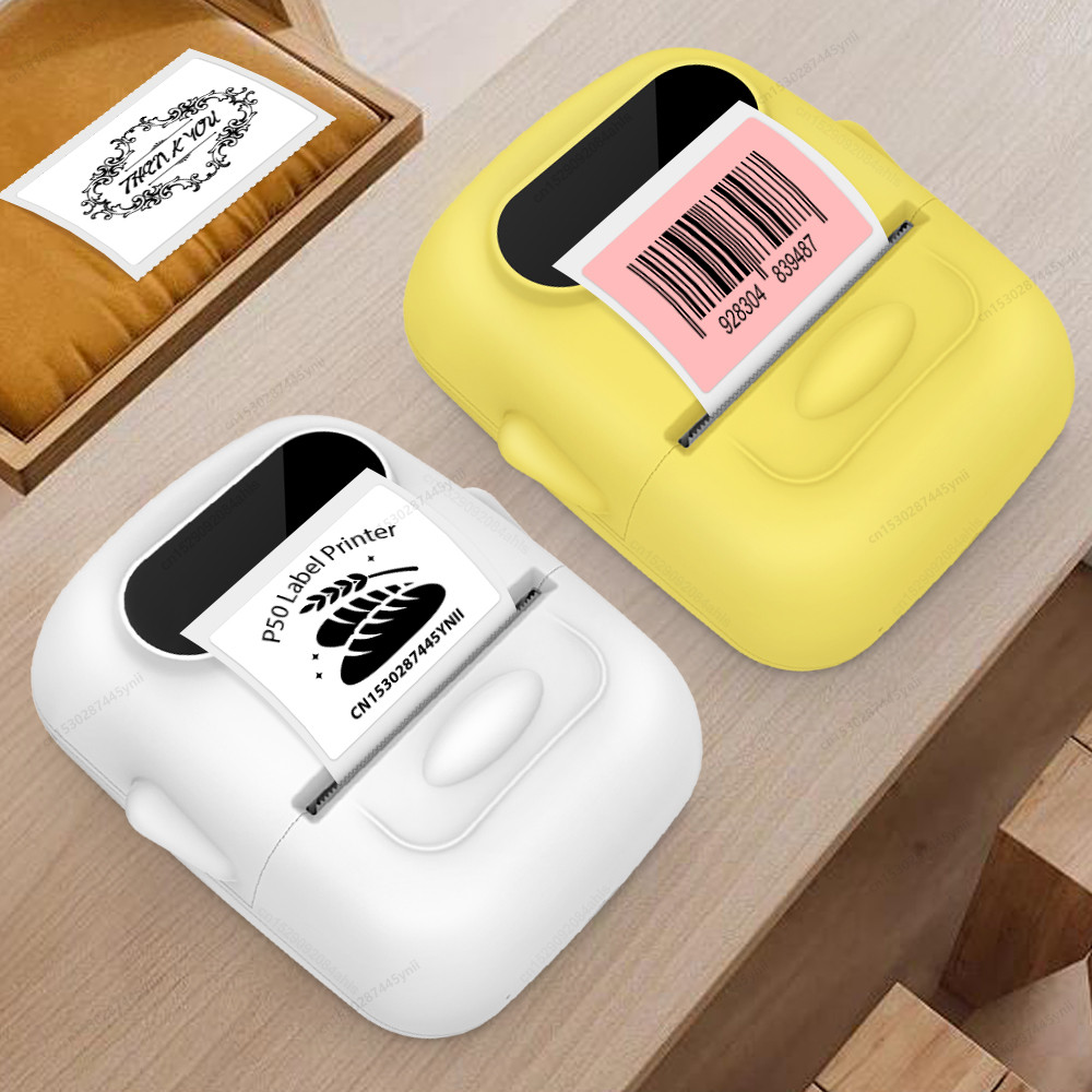 

Inkless Label Printer P50 Adhesive Sticker Printer Similar as M110 Marklife P50 E210 Thermal Label Maker or 1PK P50 Label Paper
