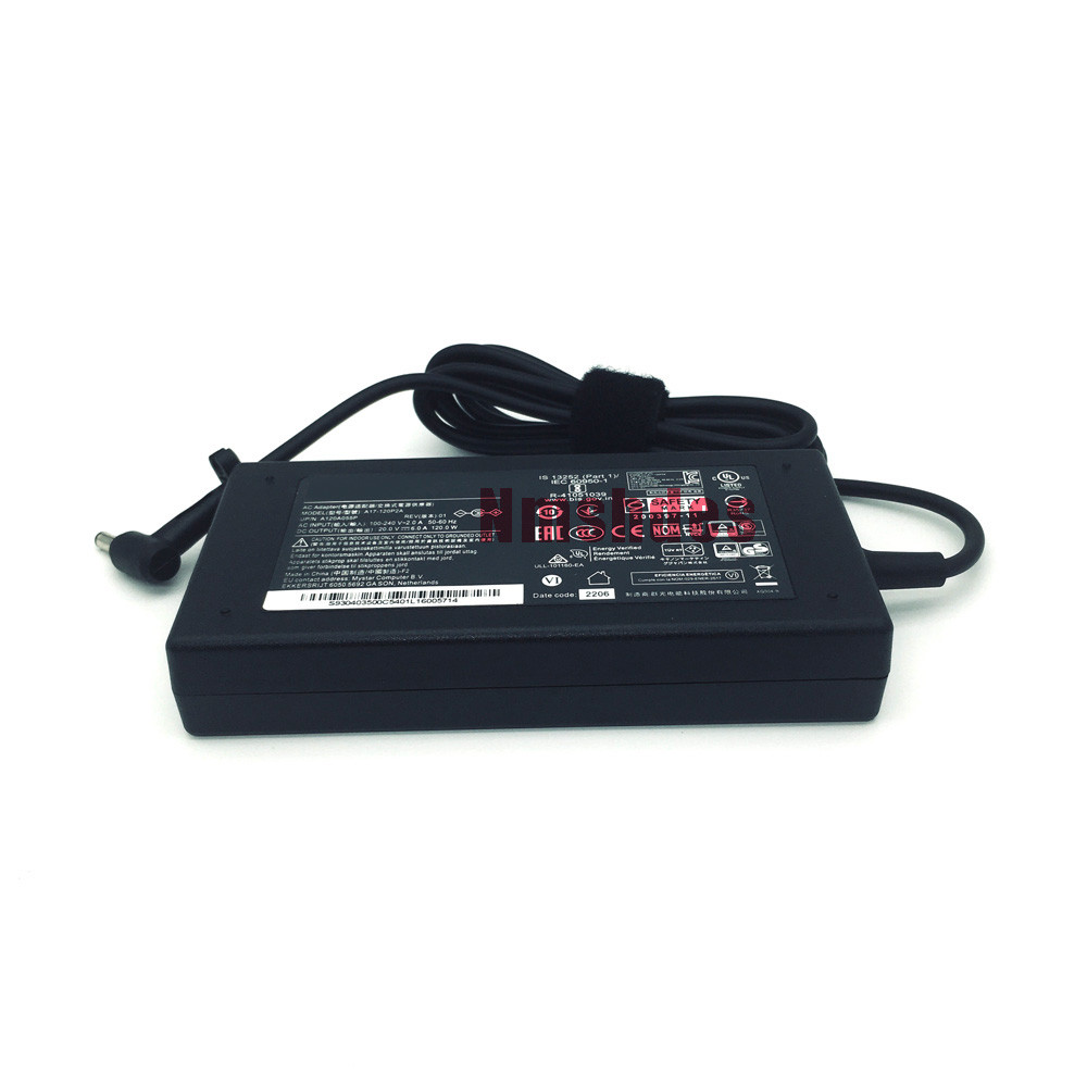 Genuine 20V 6A 120W AC Charger Adapter For Chicony Delta ADP-120VH D A17-120P2A A120A055P Power Supp