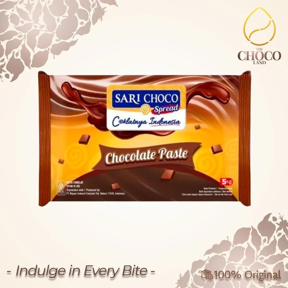 

Sari Choco Spread Chocolate Paste 5 kg - Pasta Cokelat Premium untuk Baking & Pastri
