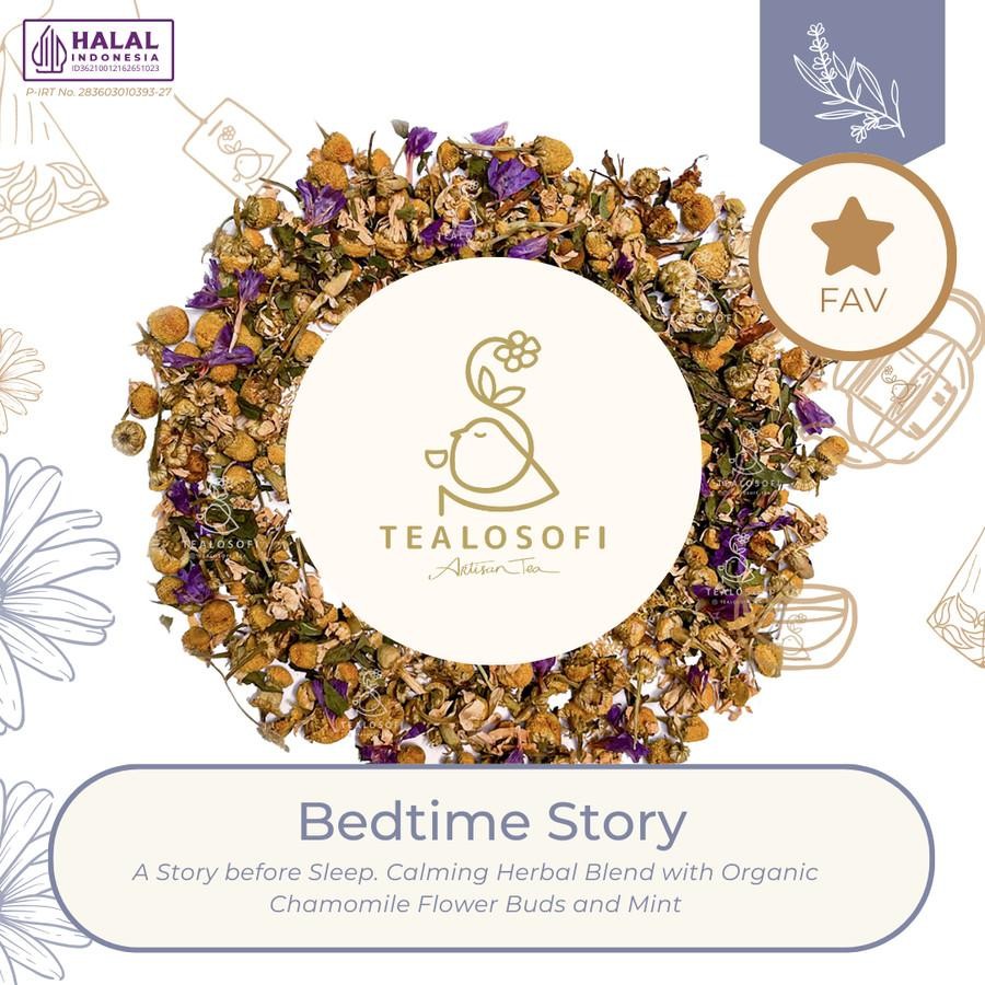 

Trosten x Tealosofi Bedtime Story - Tealosofi Artisan Tea Tisane - Herbal Blend Chamomile